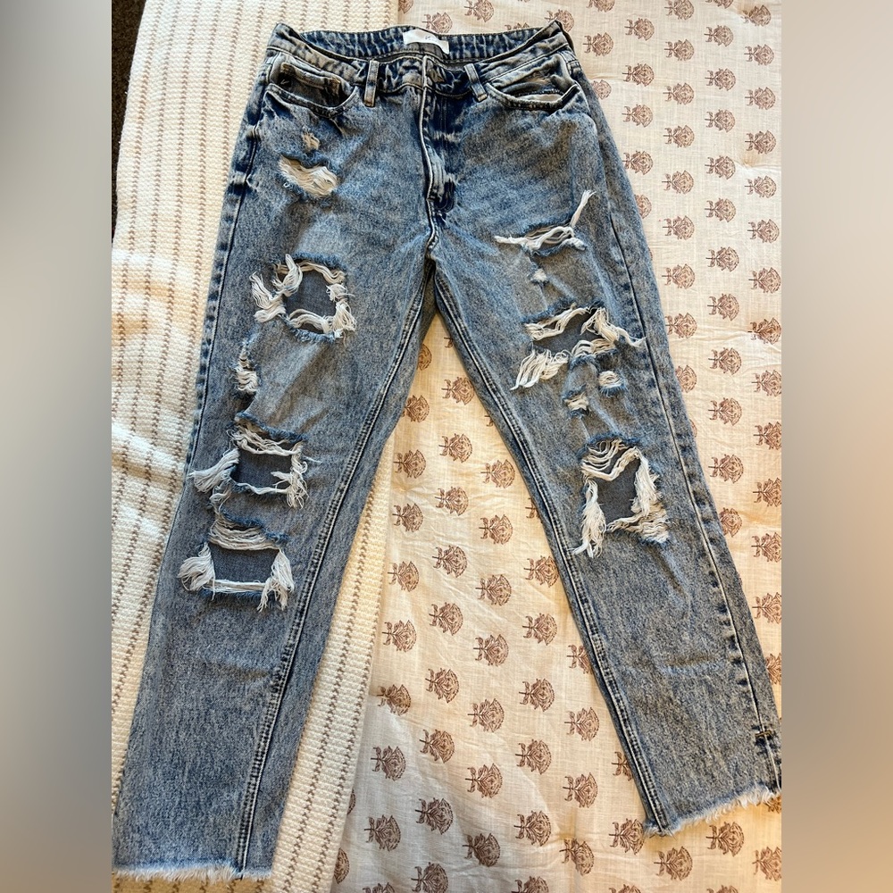 KanCan Jeans Amy High Rise Mom Fit